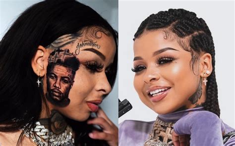 ChriseanRock Tattoos: Photos of Head, Neck and Blueface Ink